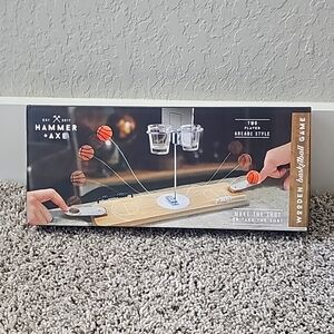 NIB Hammer + Axe Wooden Basketball Game
